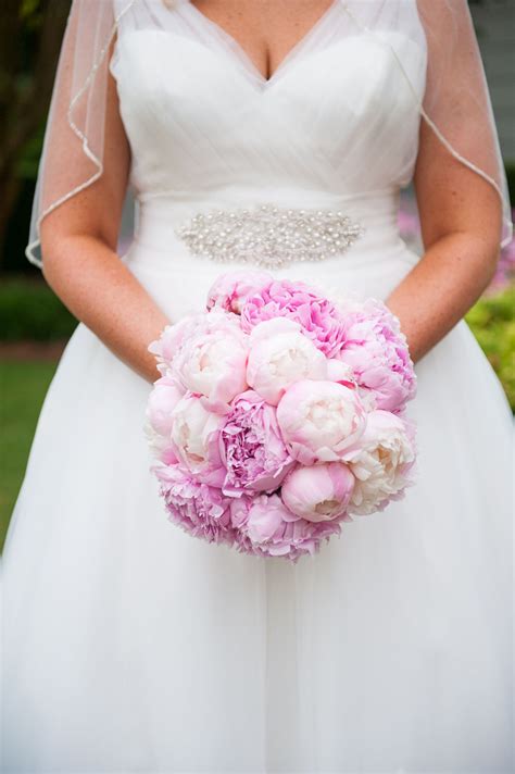 Lush Pink Peony Bridal Bouquet