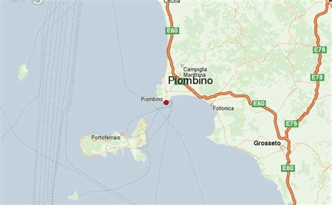 Piombino Italy Map | Time Zones Map