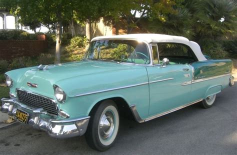 1955 Chevy Bel Air Convertible, Body-Off Concours Restoration, Loaded ...