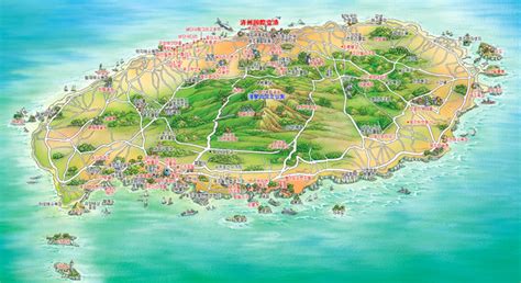 Jeju Tourist Map - Jeju Korea • mappery