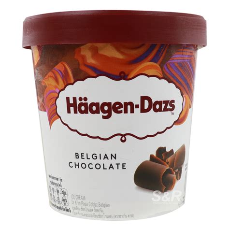 Haagen-Dazs Ice Cream Belgian Chocolate Flavor 473mL