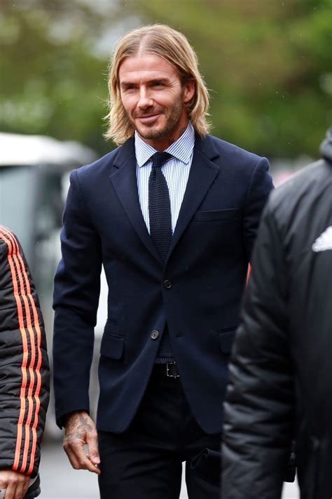 David Beckham's Blonde Bob Is Cool Dad Hair at Its Best | Vogue