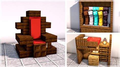 Minecraft: 30+ Medieval Interior Build Ideas and Hacks - YouTube