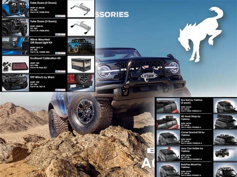 More 2021 Bronco Accessories Revealed | Bronco6G - 2021+ Ford Bronco ...