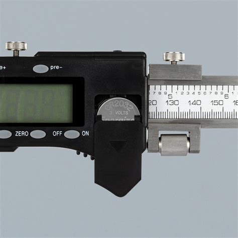 Digital slide caliper with micrometric adjustment and preset ALPA AA050