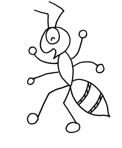 Cartoon Ant Drawing - ClipArt Best