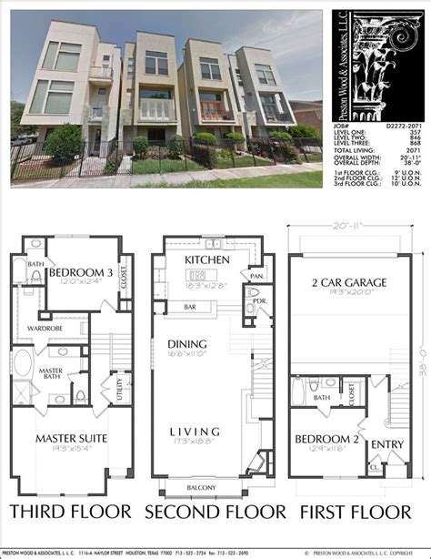 68 best townhouse/duplex plans images on Pinterest | Duplex plans ...