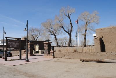 Fort Garland in the San Luis Valley of Colorado