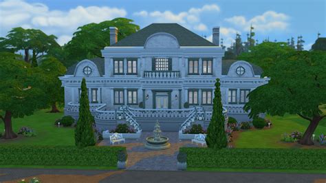 My Sims 4 Blog: The Bel Aire Mansion by Ruth Kay