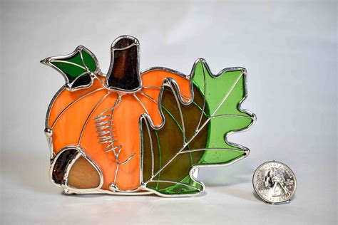 Pumpkin and Leaf Candle Holder - Etsy