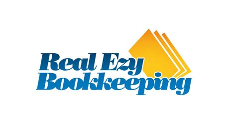 Bookkeeper Logo Design for Real Ezy Bookkeeping by Alfred Gunnarsson ...