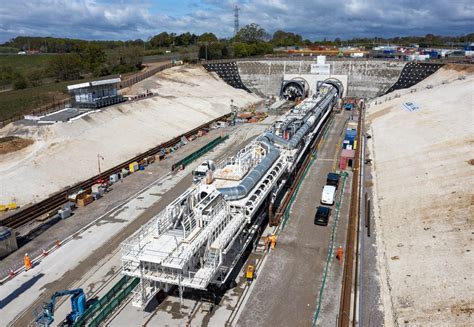 HS2 make history as it launches first giant Tunnel Boring Machine ...