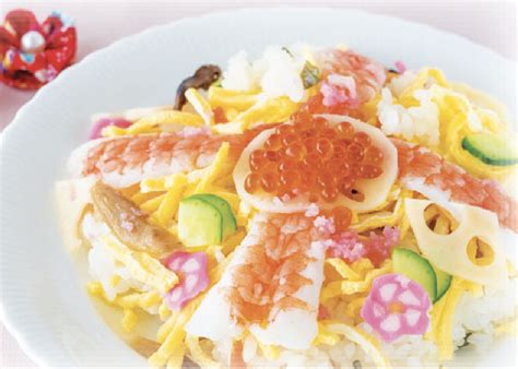 Bara Chirashi Sushi for Hinamatsuri Girls’ Day Available! - JapanUp ...