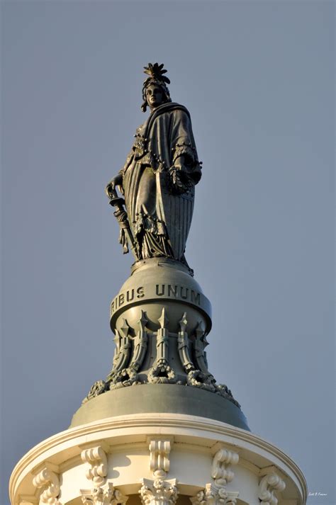 Statue of Freedom, U.S. Capitol ~ Photo by SbFroerer | Statue, Monument ...