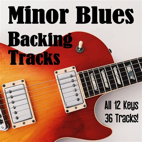 ‎Minor Blues Backing Tracks for Guitar in all 12 keys Base Para ...