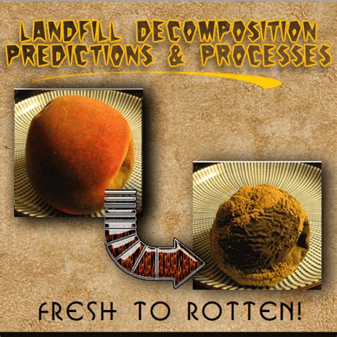 Waste Decomposition and Degradation of Waste in Landfills