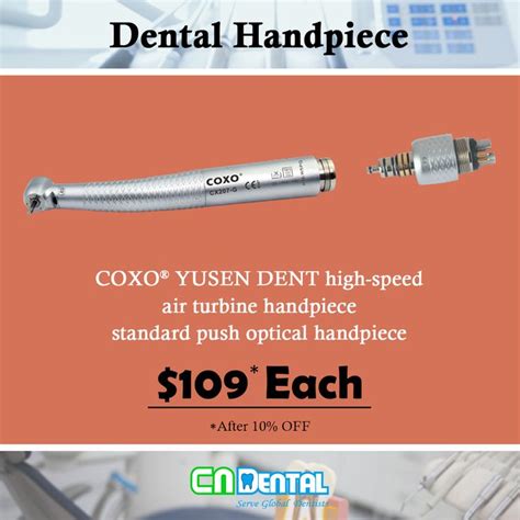 Dental Handpiece | Dental, Dental clinic, Handpiece