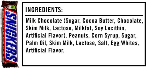 35 Snicker Bar Nutrition Label - Label Design Ideas 2020