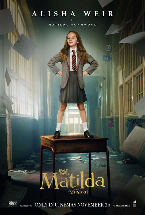 Matilda The Musical: character posters and images - Caution Spoilers