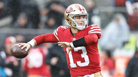 San Francisco 49ers quarterback Brock Purdy shows off his wheels on 13 ...