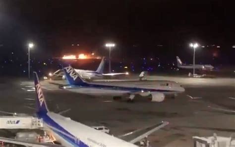 Japan Airlines A350 destroyed in runway collision with plane