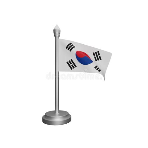 South korea national day stock illustration. Illustration of flag ...