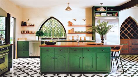 24 Colorful Kitchens From the AD Archive