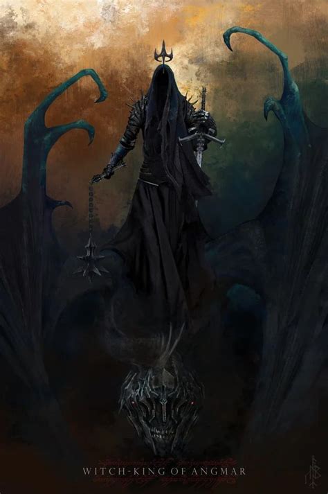 Witch-King of Angmar by Andréa Boloch : ImaginaryMiddleEarth | Witch ...