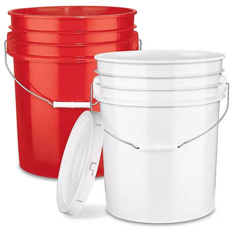 Plastic Buckets, Food Grade Buckets, Plastic Pails in Stock - ULINE