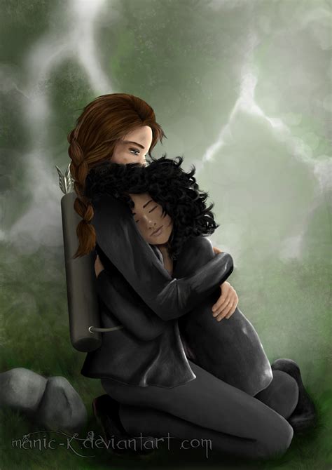 The Hunger Games: Katniss and Rue by manic-k on DeviantArt