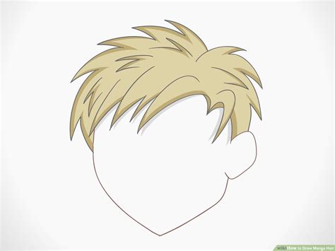 How To Draw Male Hair Anime