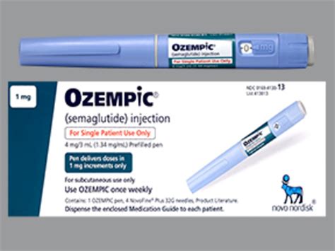 Rx Item-Ozempic Semaglutide 1/0.75 Inj 3ml By Novo Nordisk USA