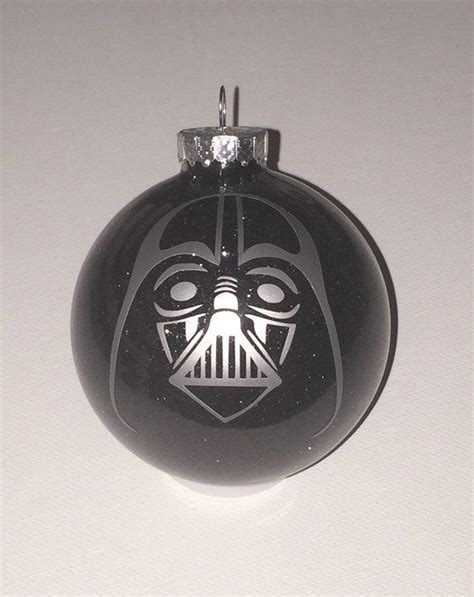 Star Wars Inspired Darth Vader Christmas Glitter Ornament | Etsy ...