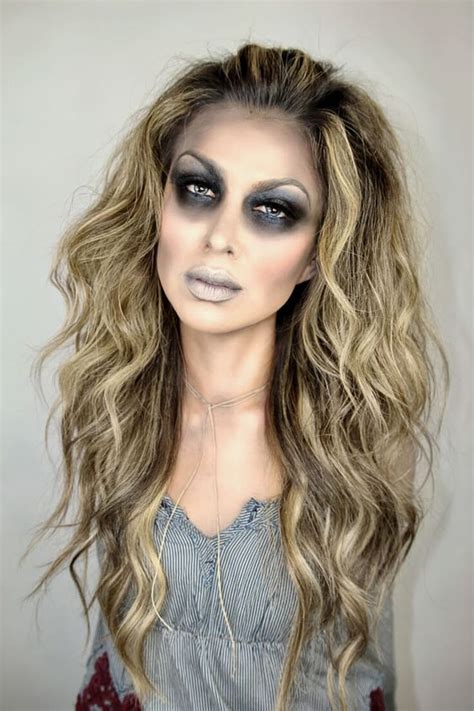 30+ Pretty Ghost Makeup Ideas | Zombie halloween makeup, Halloween ...