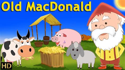 Old Macdonald Had A farm (HD) | Kindergarten Nursery Rhyme | Cartoon ...