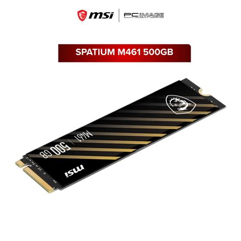 MSI SPATIUM M460 PCIE 4.0 NVME M.2 SSD | Shopee Malaysia