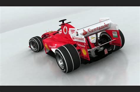 Formula 1 Ferrari back view by sahilmomin5 on DeviantArt