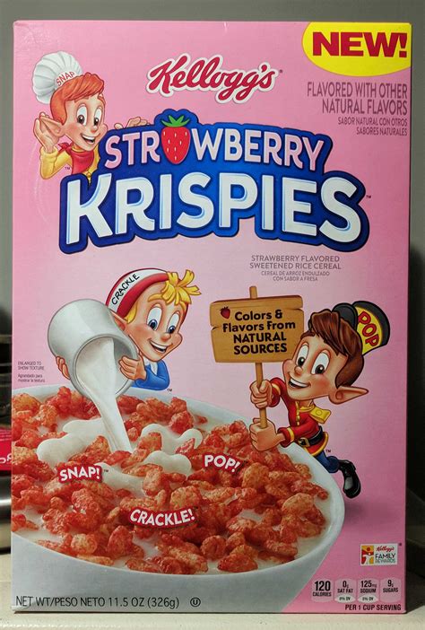 Review: Strawberry Krispies Cereal