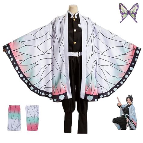 Buy Kochou Shinobu Cosplay Costume for Kids Adults Anime Demon Slayer ...