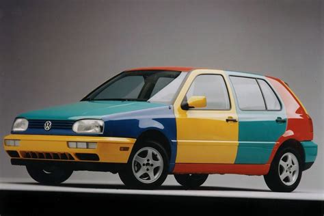 Tracking down the wild, and wildly colorful, Volkswagen Golf Harlequin ...