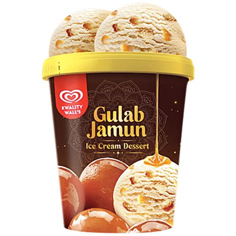 Buy Kwality Wall's Gulab Jamun Ice Cream Dessert Online at Best Price ...