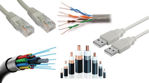 Types Of Networking Cables Used In Connections