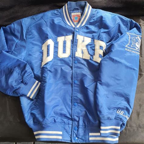 Duke Varsity Jacket, Men's Fashion, Activewear on Carousell