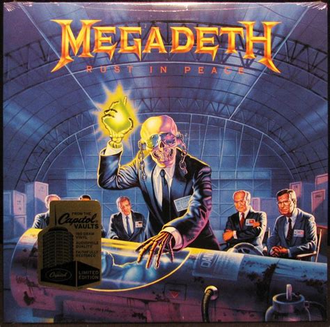 Megadeth - Rust in Peace - 180g LP Vinyl Record - New Sealed | Vinyl ...