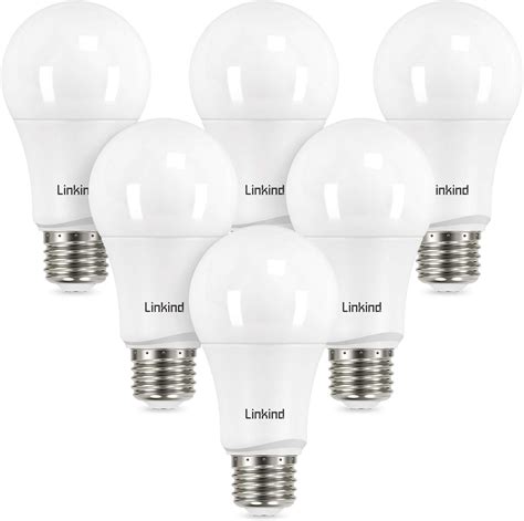 Cree 60W Equivalent Daylight A19 Dimmable LED Light Bulb Pack of 4 ...