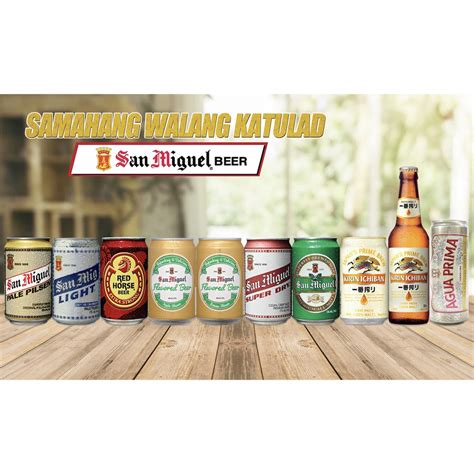 San Miguel Beers in Can (Per Pc) Full Assortment (Pilsen, Light, Red ...