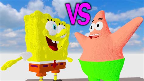 SpongeBob vs Patrick Battle | Teardown - YouTube