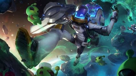 LMHT: Dòng skin Phi Hành Gia trở lại trong bản 13.4 với loạt splash art ...