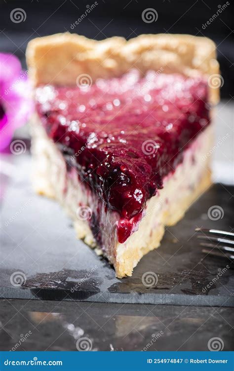 Mixed Berry Cheesecake stock image. Image of cream, cheese - 254974847