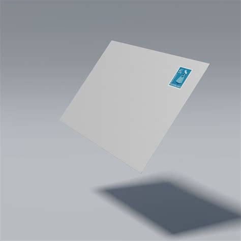 Envelope 3D Model $10 - .fbx .lwo .ma .obj - Free3D